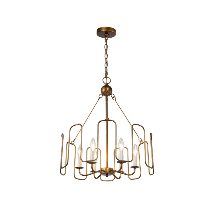 Cocaryra Lustre Métal Industriel Vintage