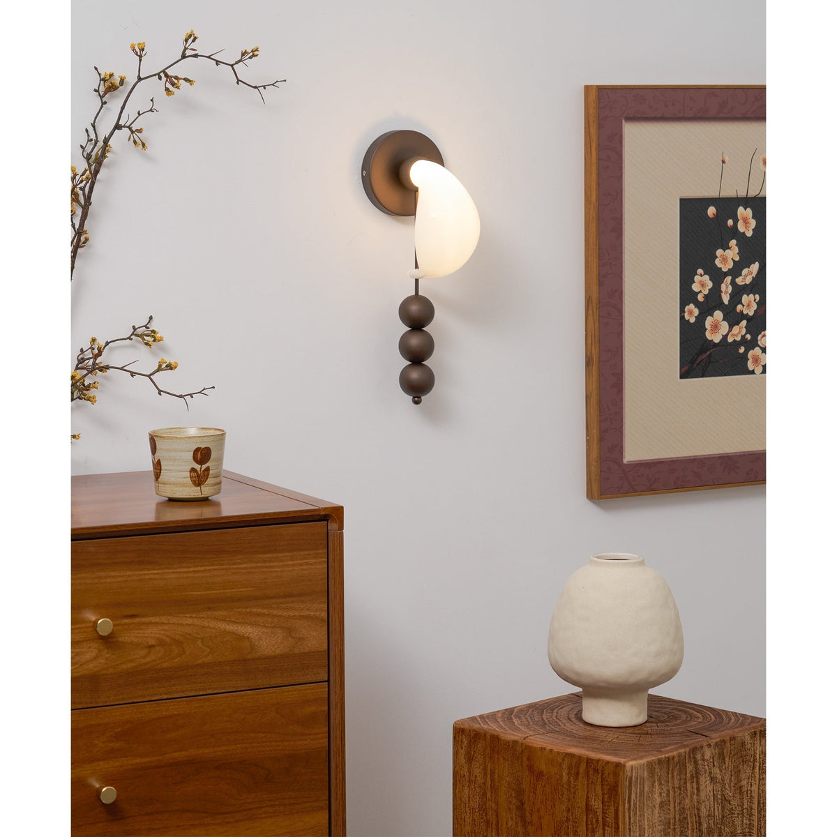 Vesilara Applique Murale Verre Minimaliste Moderne Créativité