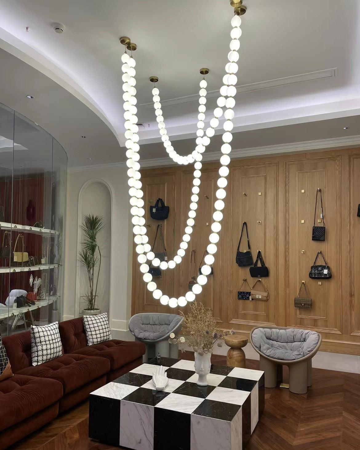 Petal Lustre Collier de Perles Luxueux