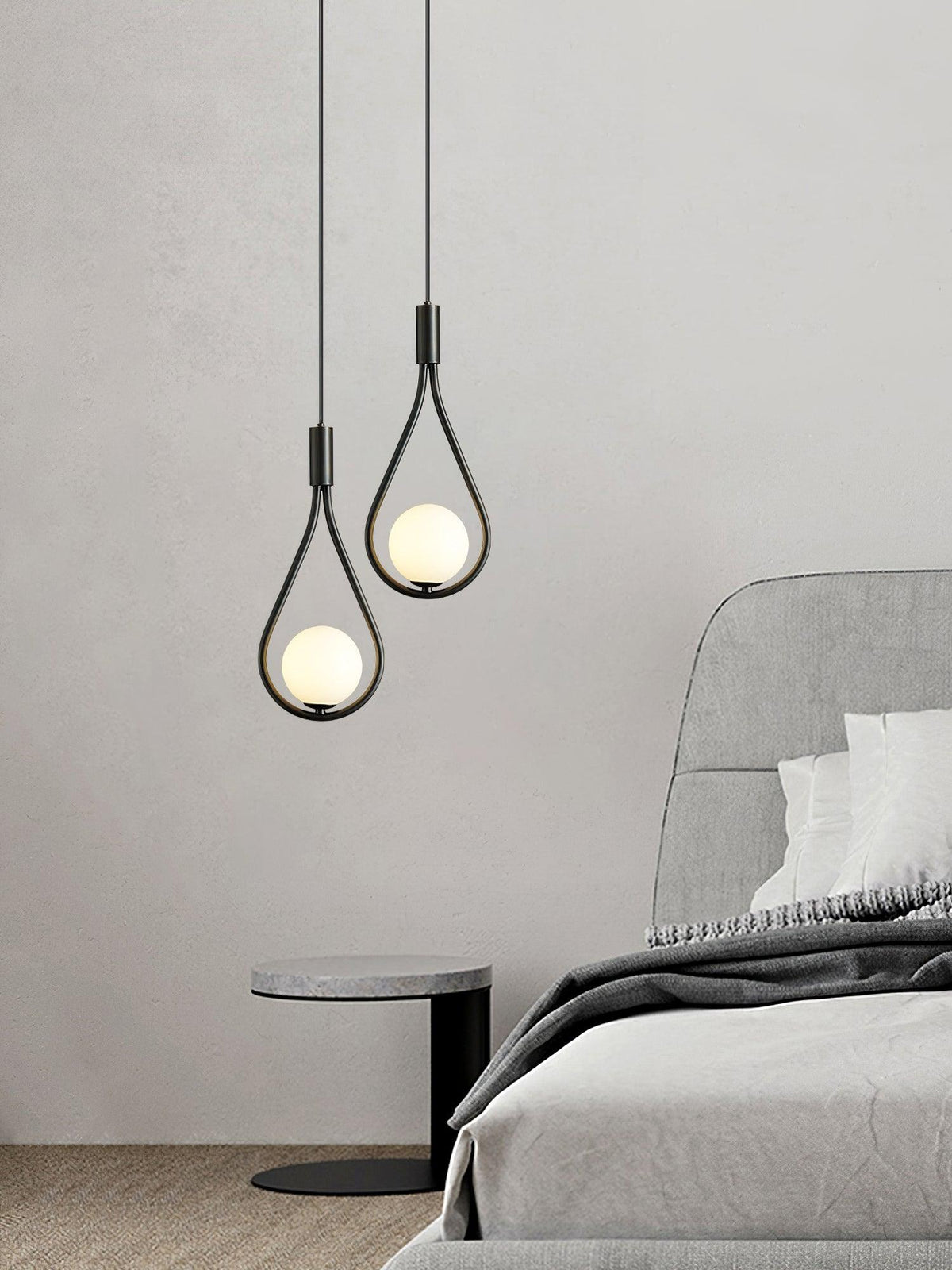 Droplet Suspension en Laiton Moderne