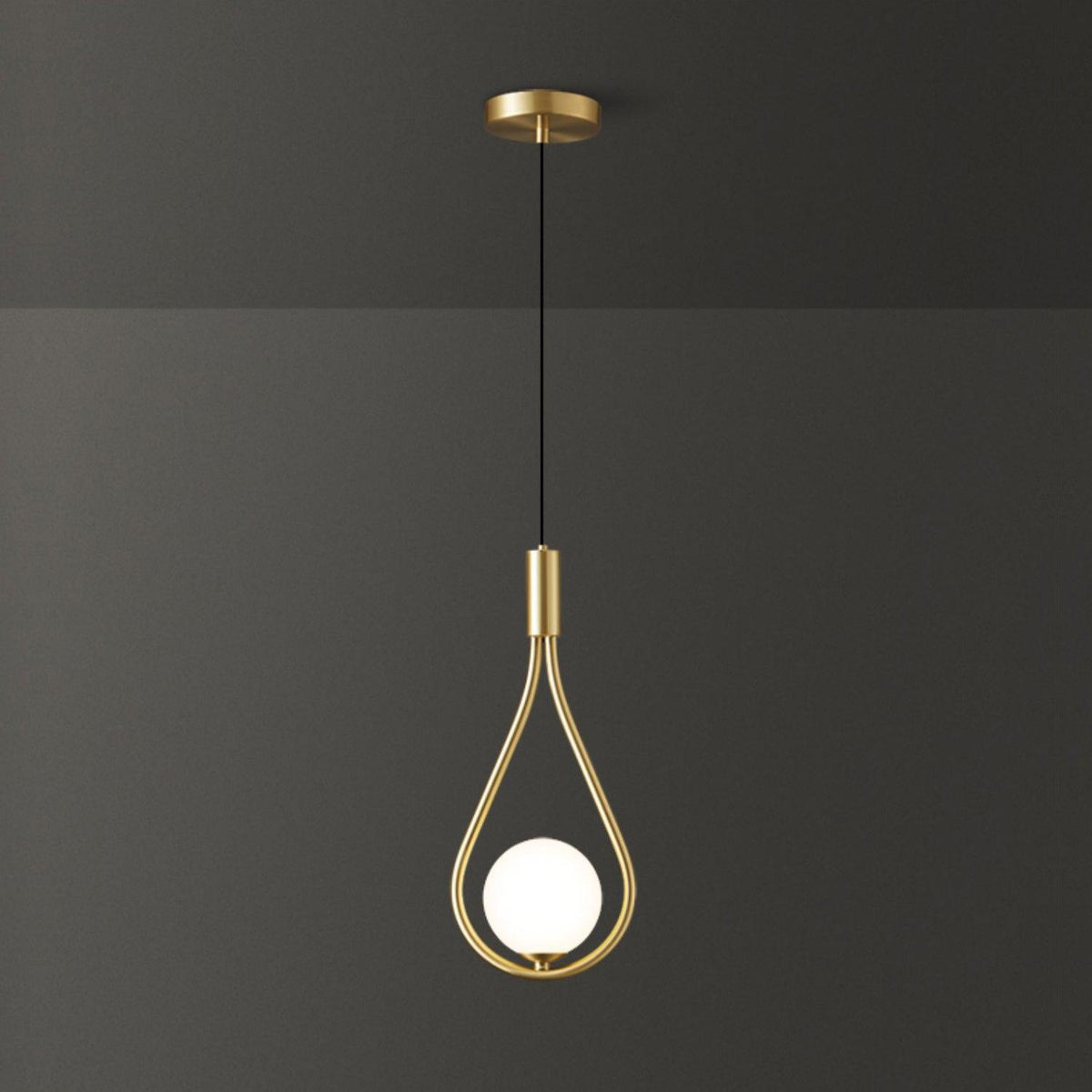Droplet Suspension en Laiton Moderne