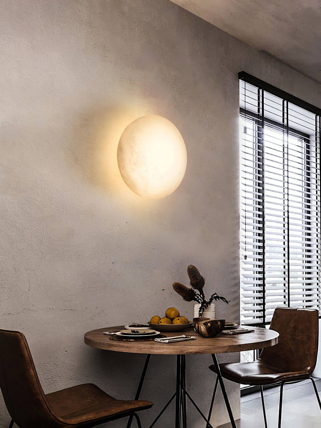 Eurthais Applique Murale Minimaliste en Albâtre