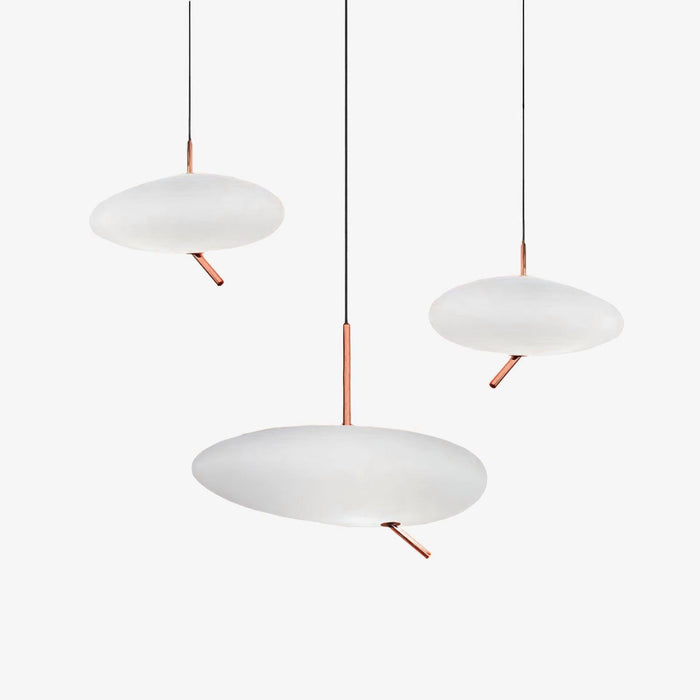 Oneli Suspension Galet Doré Rosé