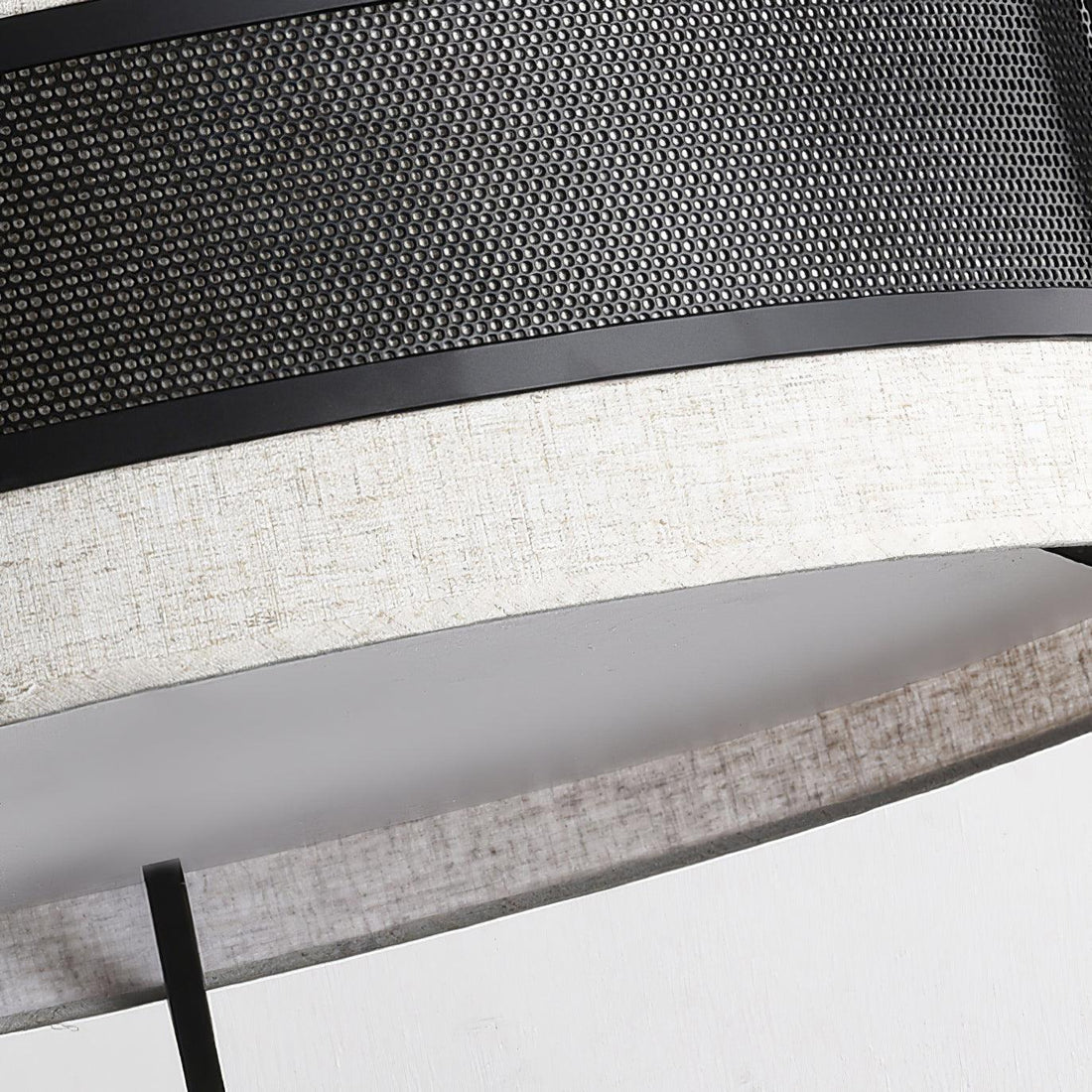 Lustra Lustre Pedesina Maille Noire LED