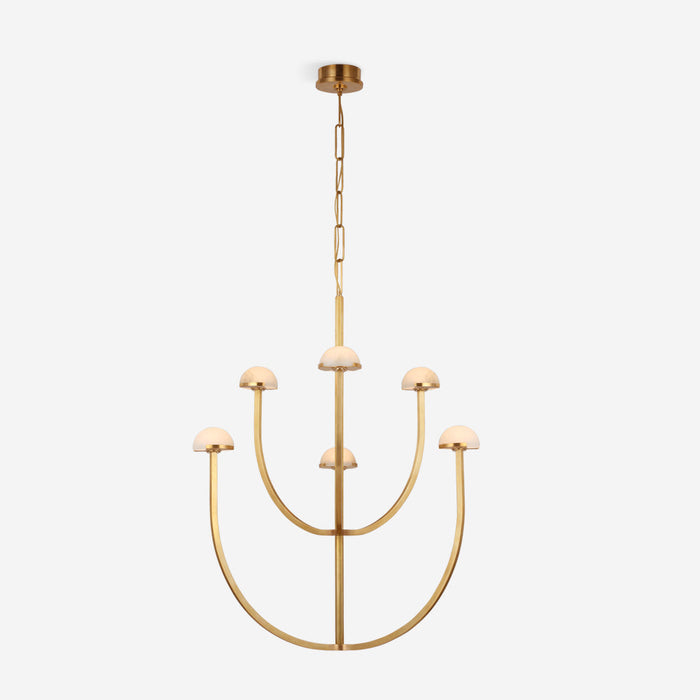 Pedra Lustre Arc Minimaliste Géométrique