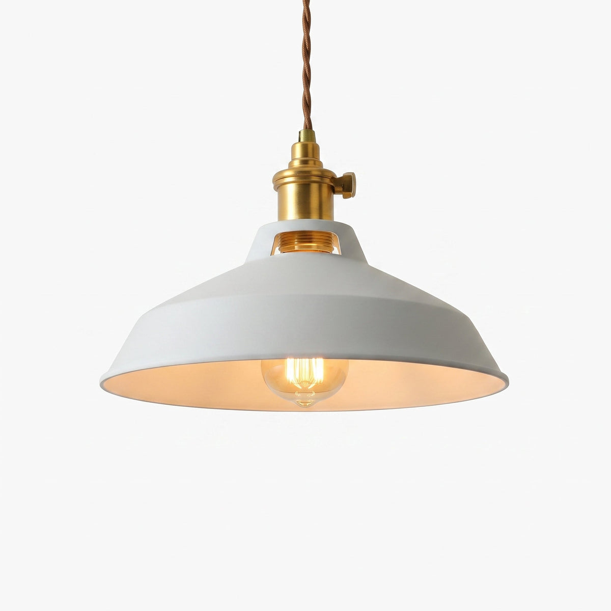 Suspension Cloche en Métal Coloré Style Loft - Skala