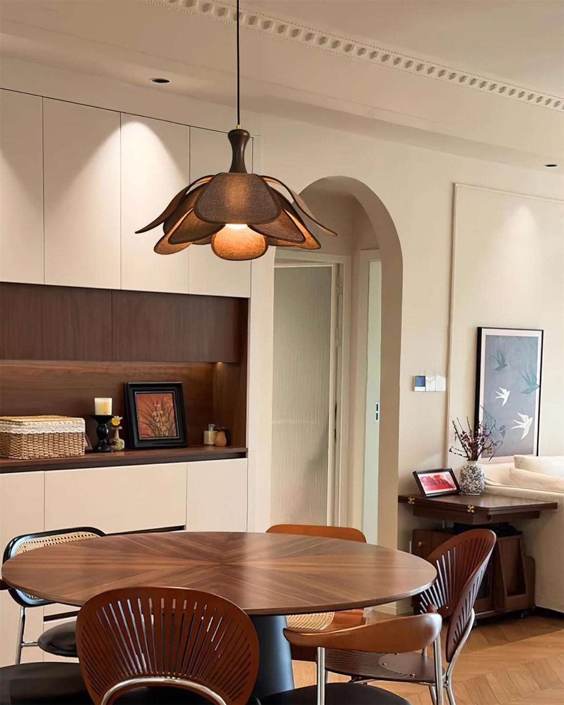 Petalia Lampe Suspension Pétale Organique