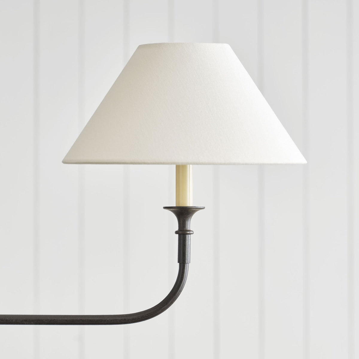 Aera Lustre Linéaire Métal Laiton Antique Tissu Minimaliste Moderne