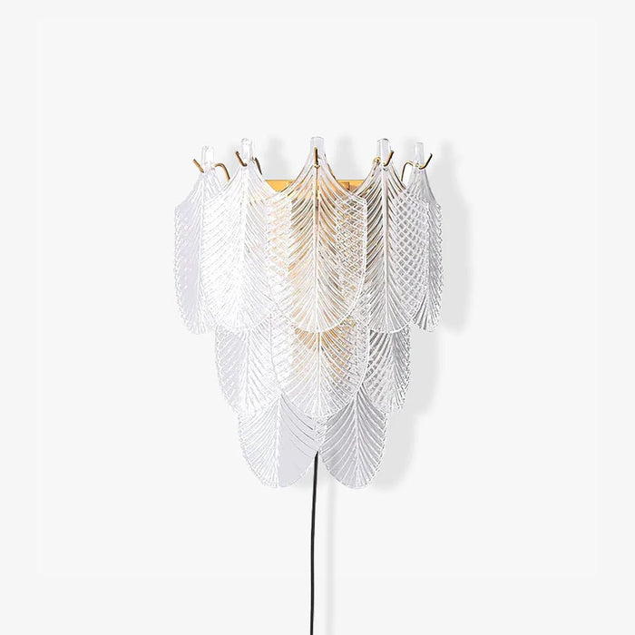 Lustra Wall Sconce Brass Murano Glass