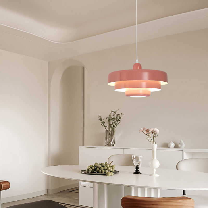 Ansel Suspension Rond . 3 Couleurs Salon