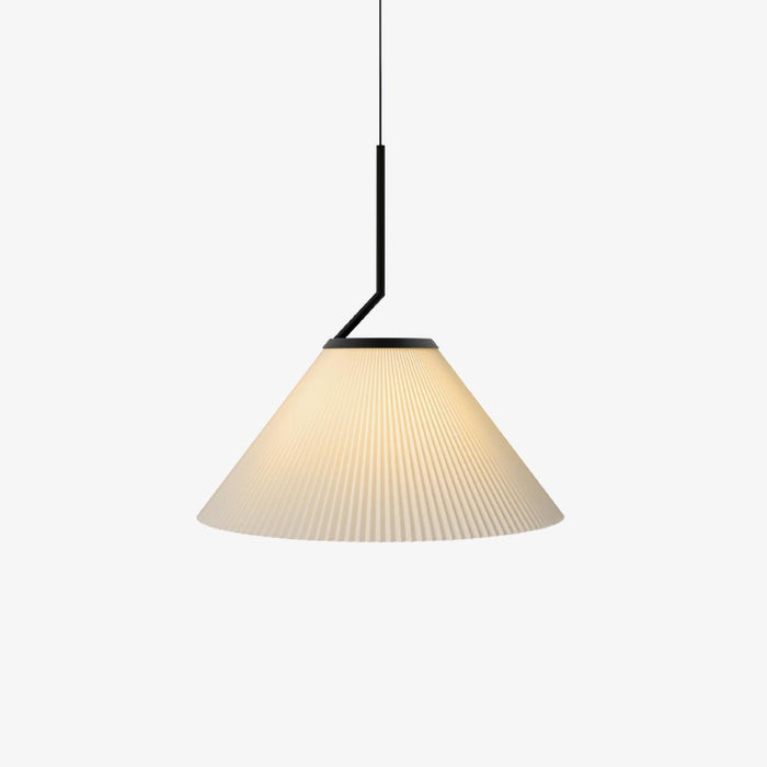 Zoravine Plissé Tissu Suspension Lumière