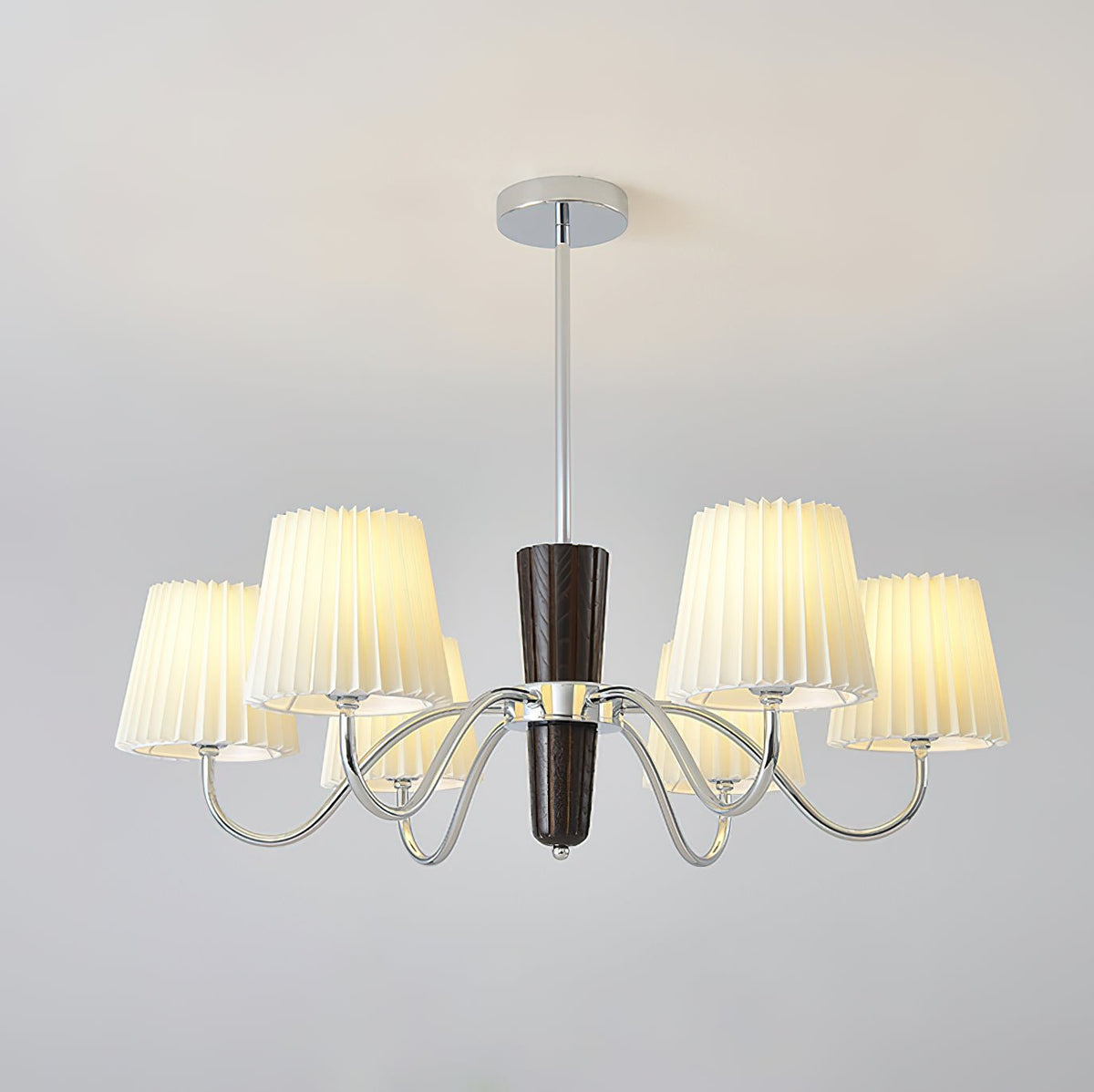 Aurora Lustre en tissu plissé classique