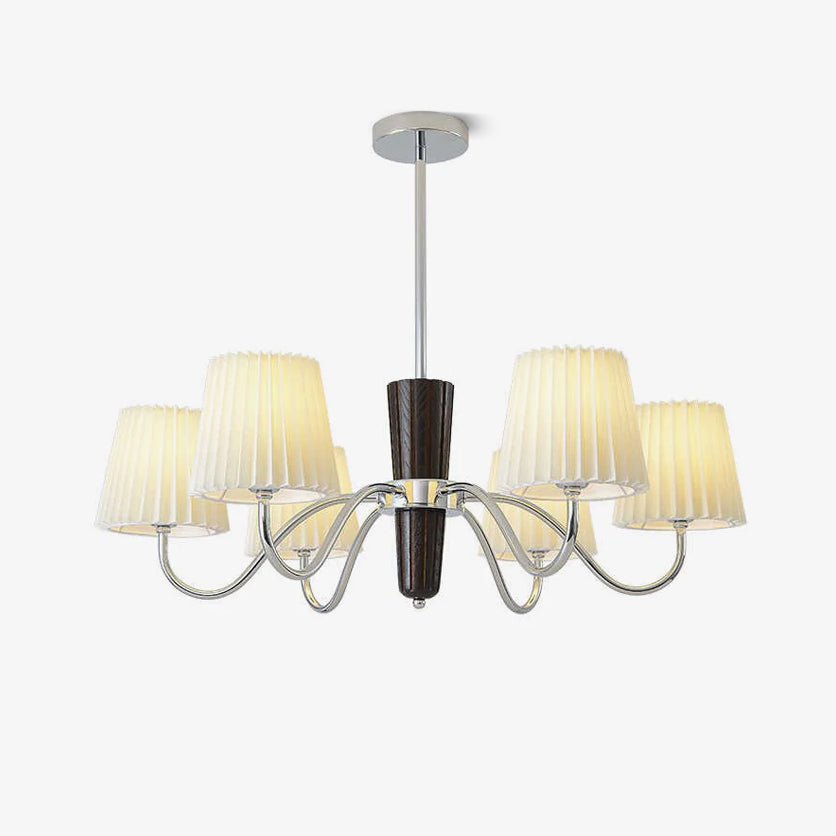 Aurora Lustre en tissu plissé classique