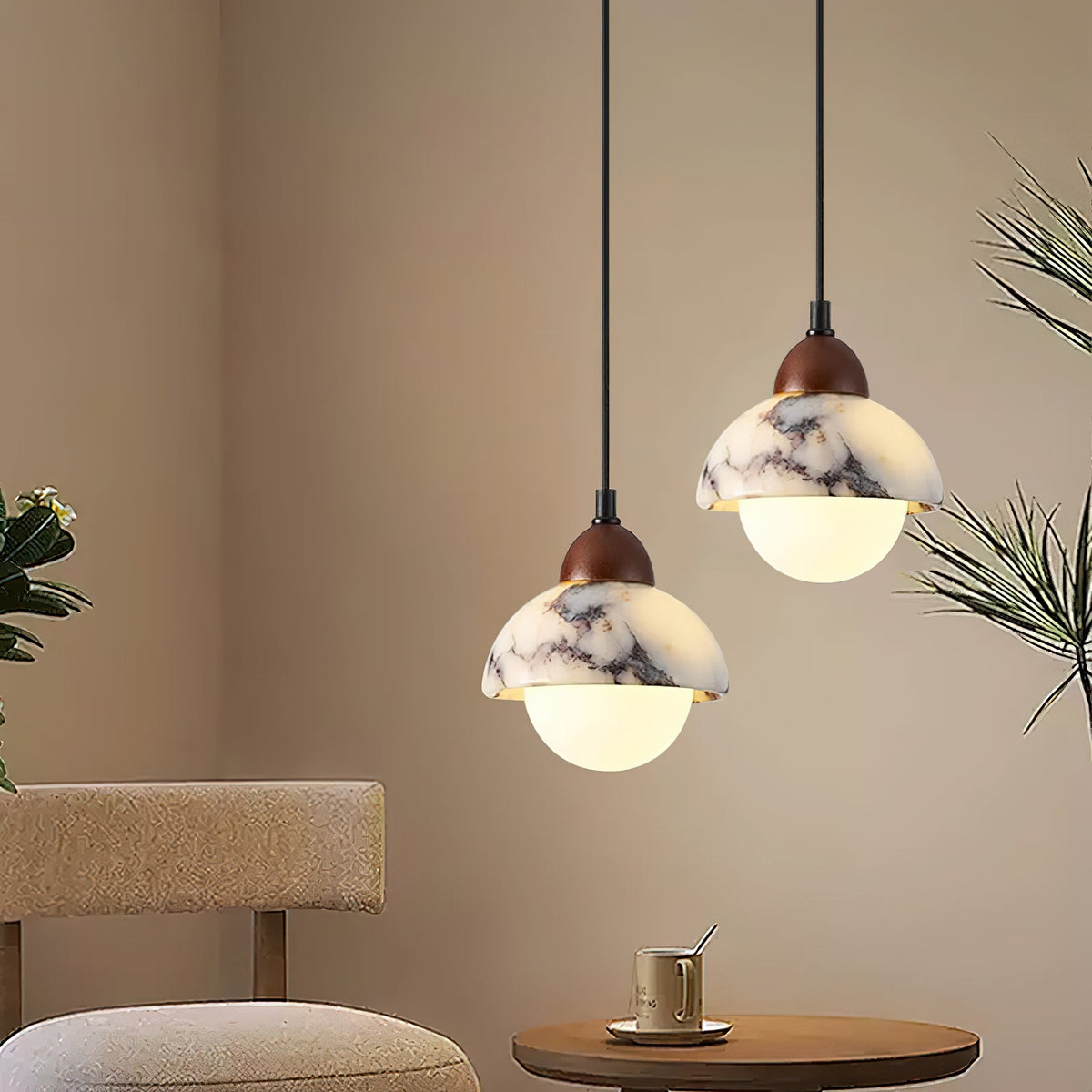 Vilaeisra Suspension Marbre Moderne