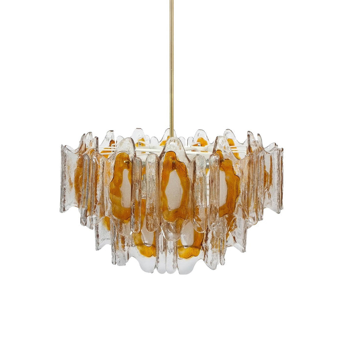 Zecaryra Lustre en Verre Luxe Postmoderne