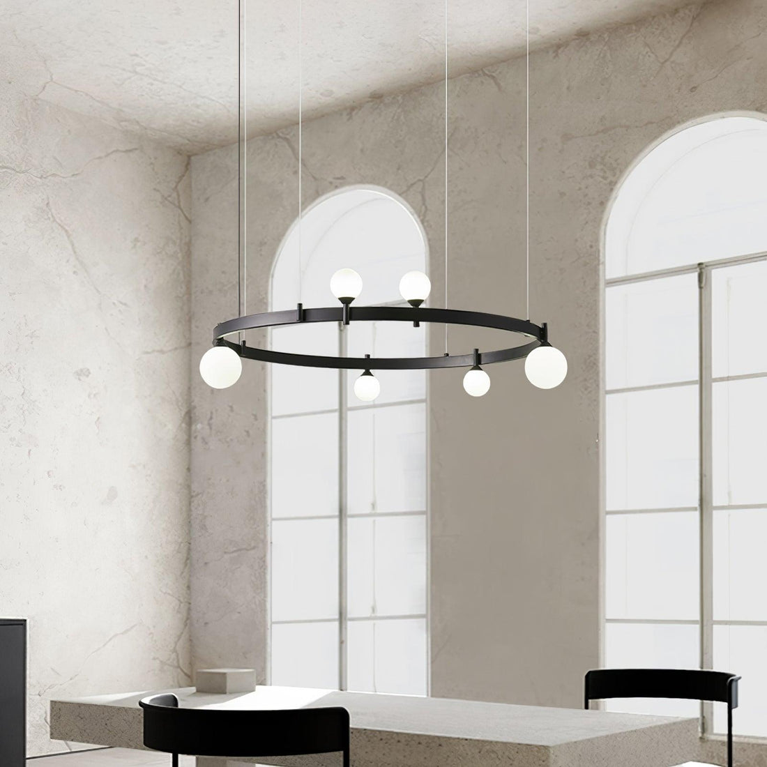Linea Lustre Rond Axis