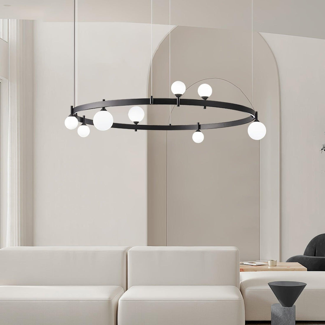 Linea Lustre Rond Axis