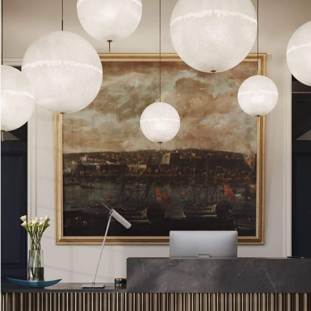 Bravura Futuristic Pendant Lamp