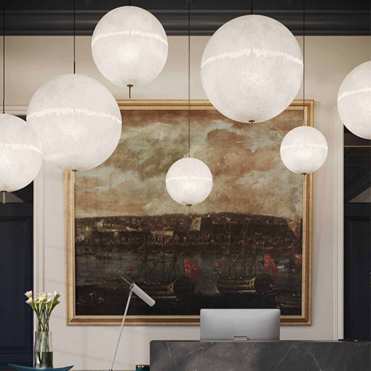 Bravura Futuristic Pendant Lamp