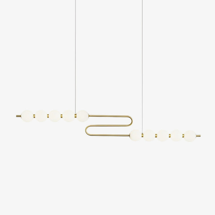 Linea Suspension Laiton Contemporaine