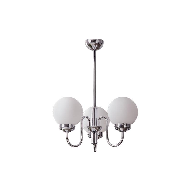 Lustra Lustre Globe Chrome