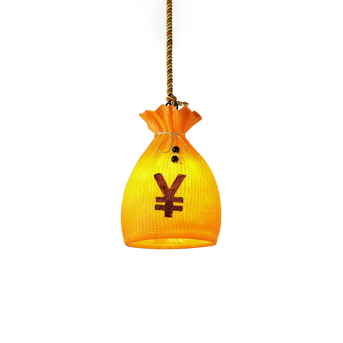 Eurmira Suspension Poche en Résine Art Unique
