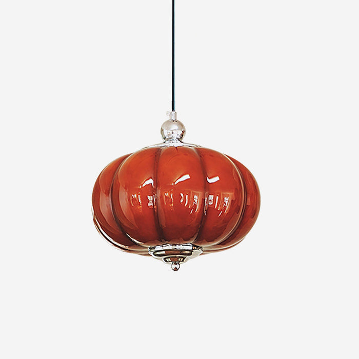 Pumpink Suspension en Verre Vintage