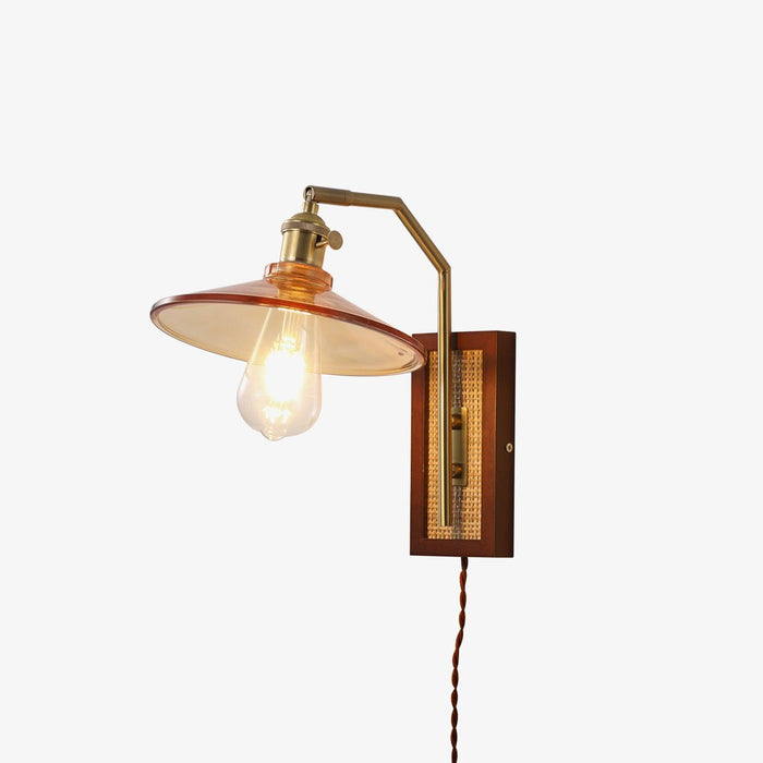 Cusorion Premium Nordic Art Glass Bamboo Wall Lamp