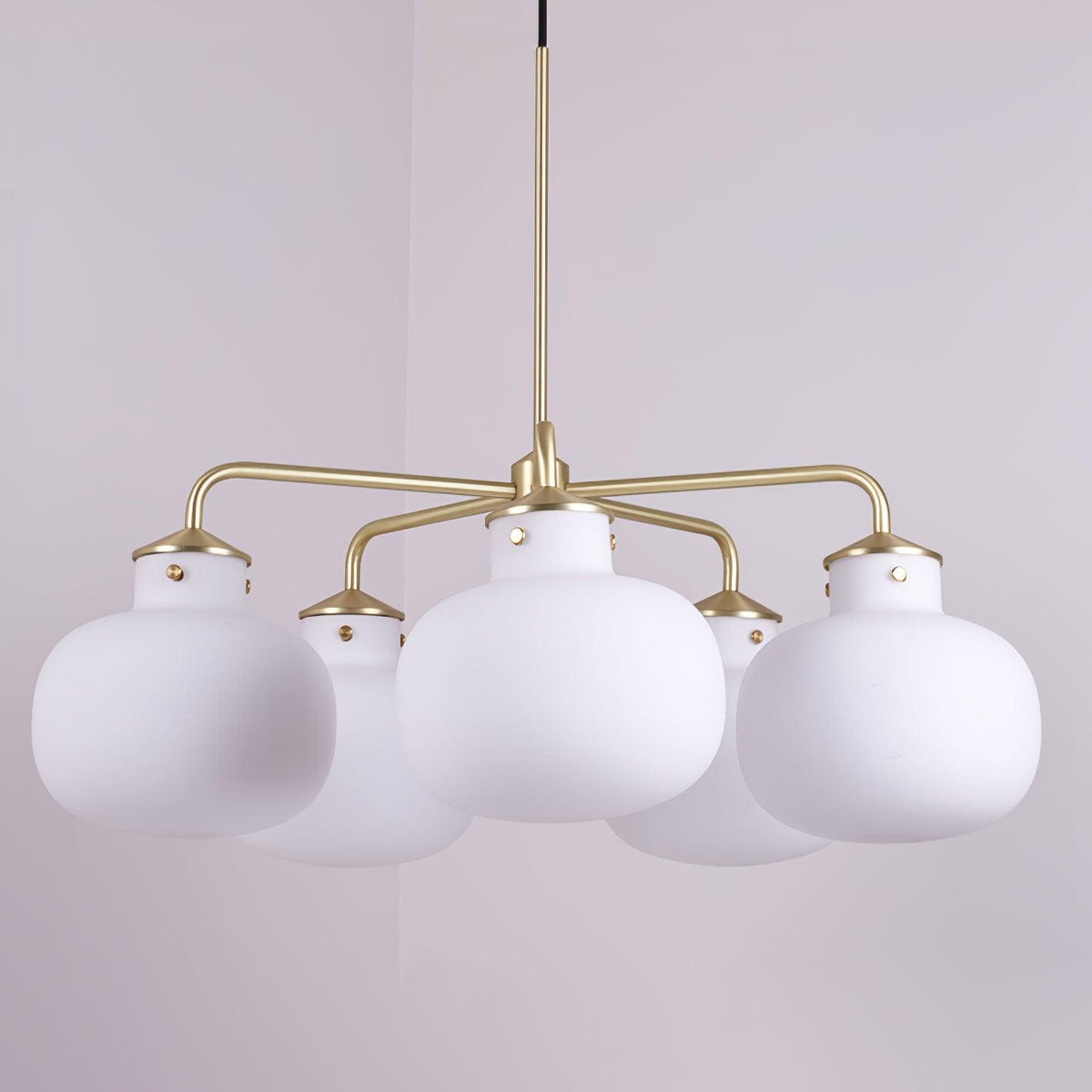 Halo Contemporary Glass Pendant Lamp