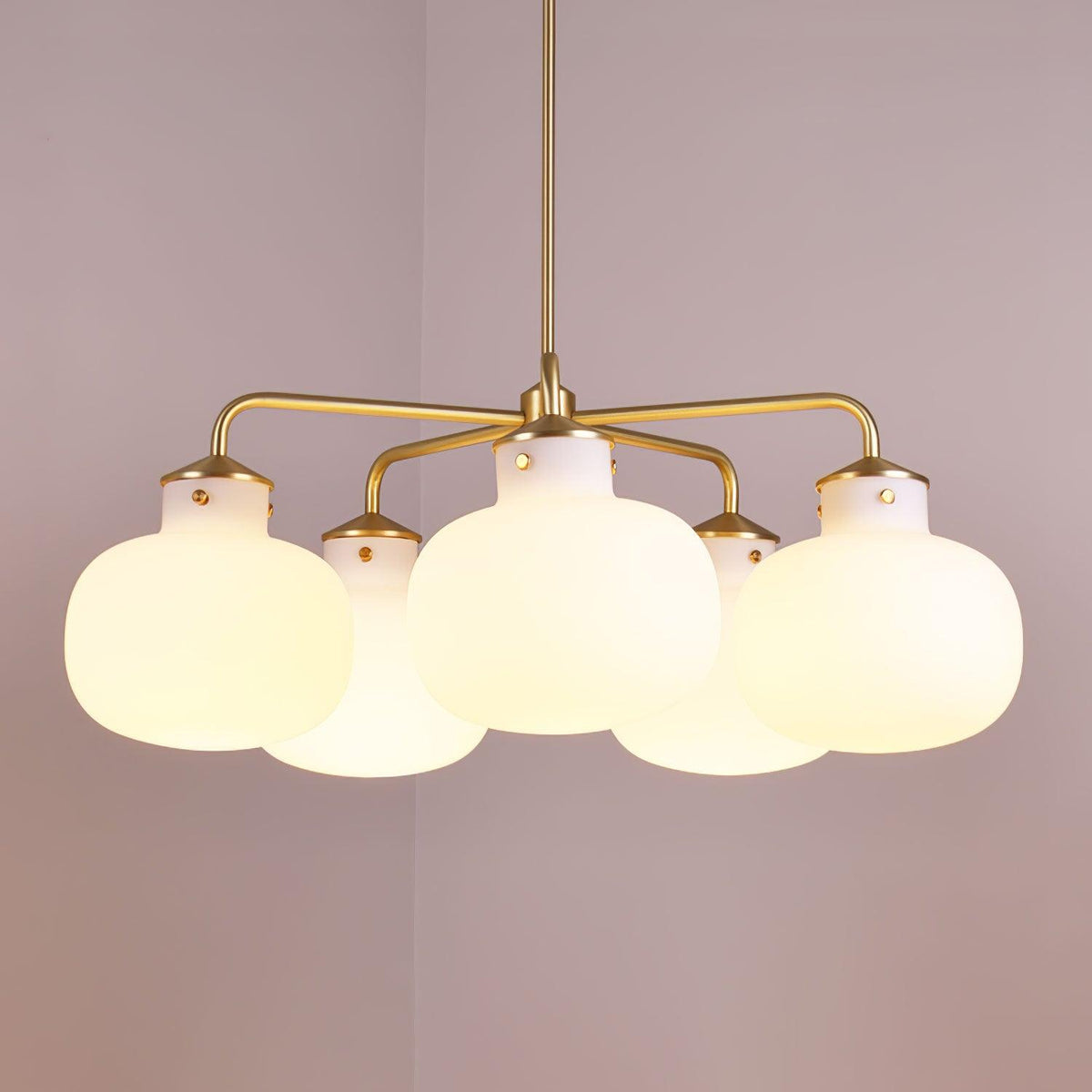 Halo Contemporary Glass Pendant Lamp