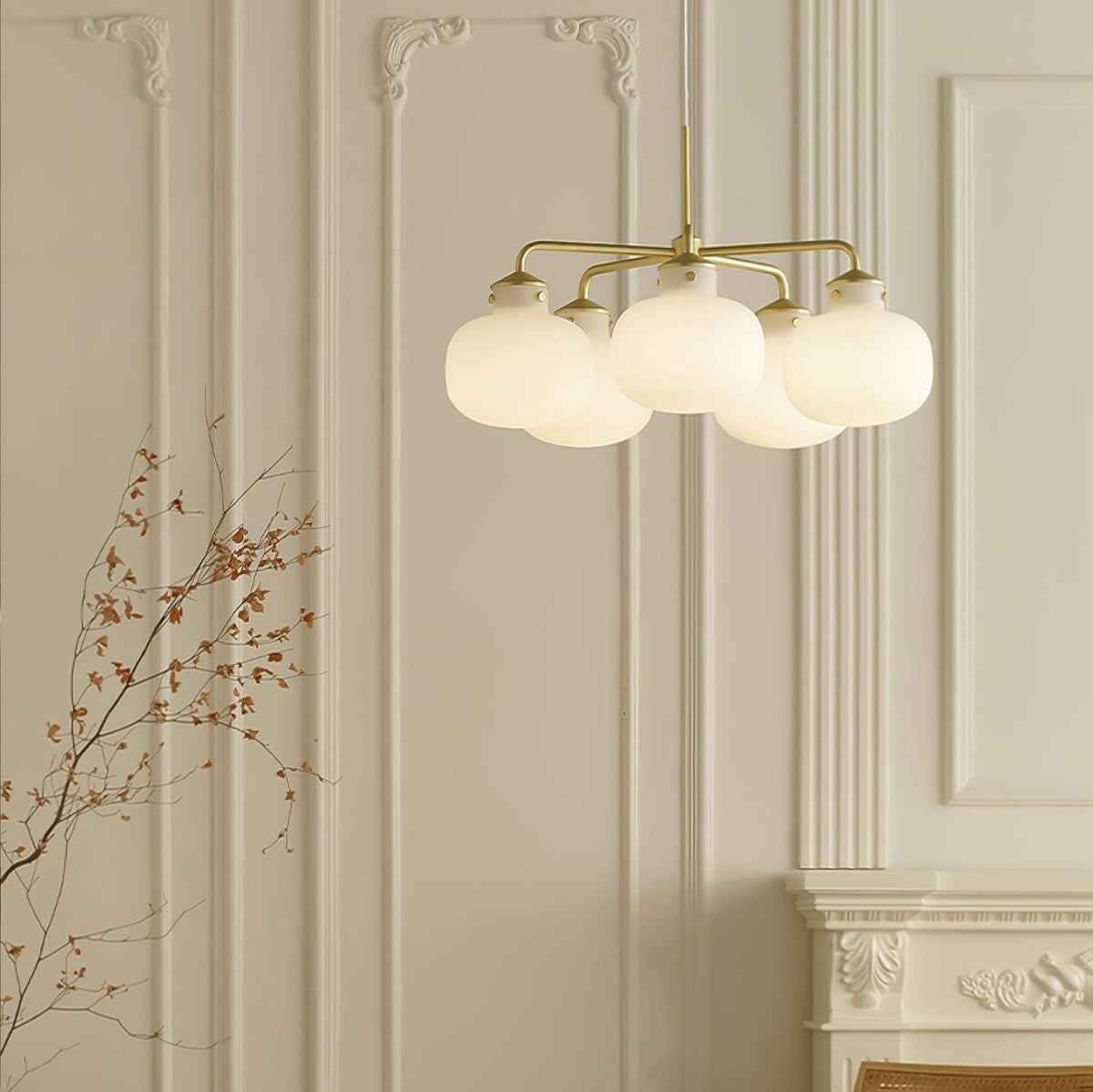 Halo Contemporary Glass Pendant Lamp