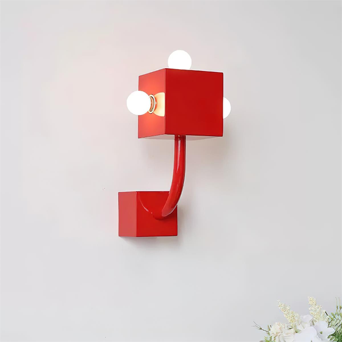 AvantCube Applique Murale Rouge