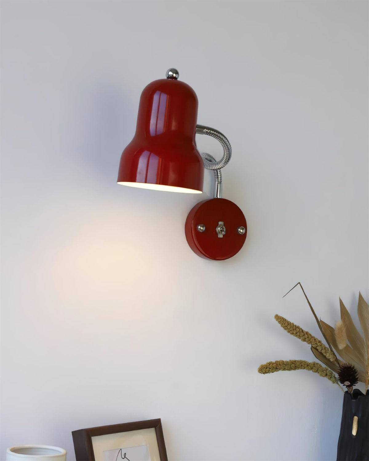 Feylo Lampe Murale Rouge