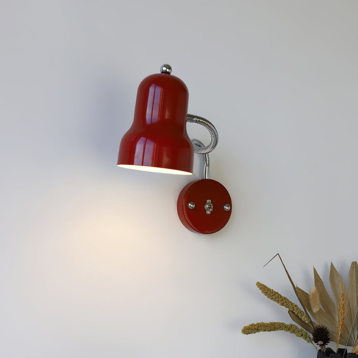 Feylo Lampe Murale Rouge