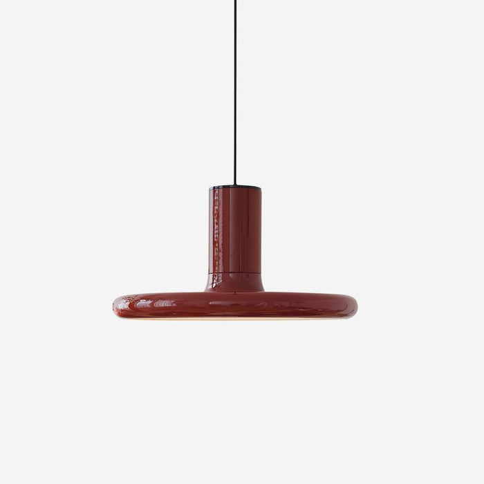 Frisbee Suspension Aluminium Rouge Industriel