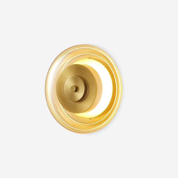 Elysso Lustra Applique Murale Circulaire en Laiton
