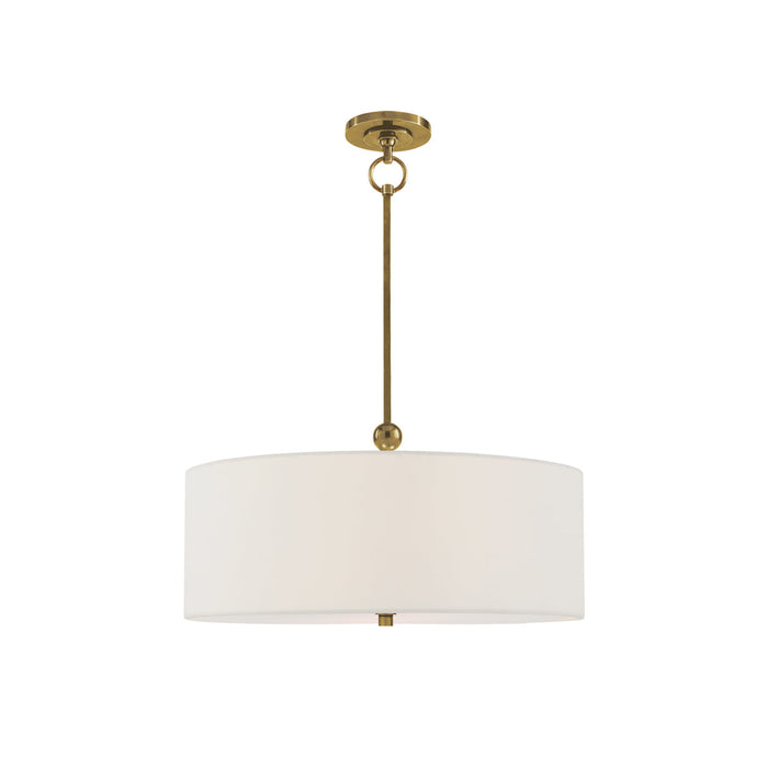 Olvynis Suspension Moderne Minimaliste en Laiton et Tissu