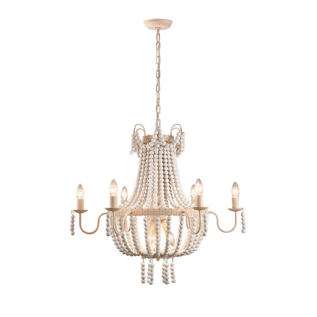 Wayne Lustre En Bois de Luxe