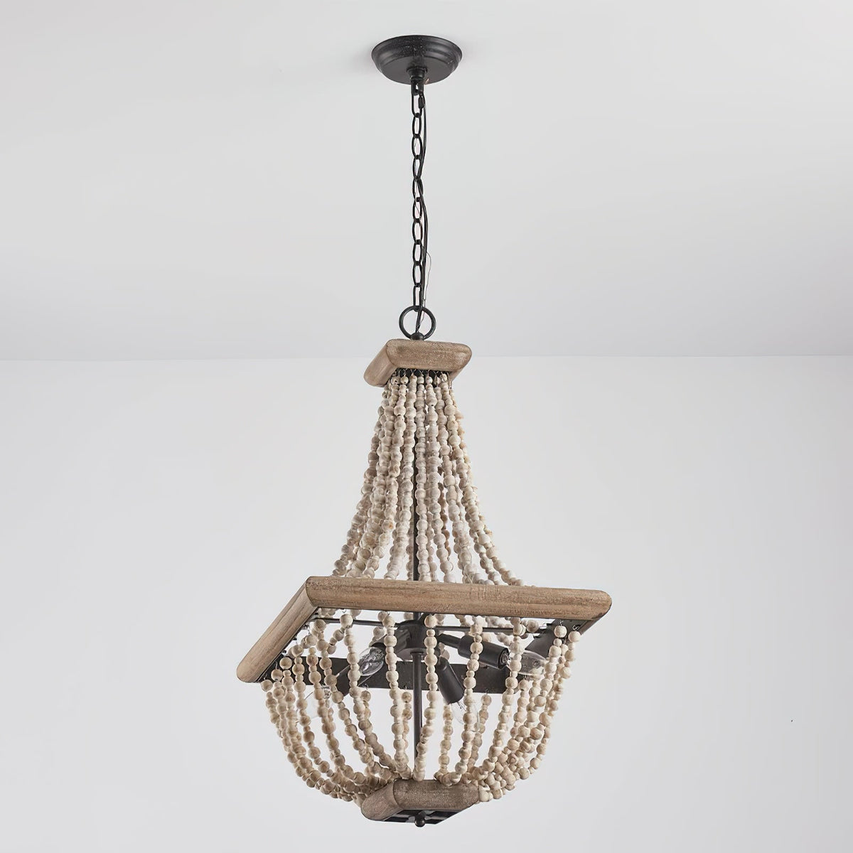 Aursorir Lustre Postmoderne Luxe Bois Métal