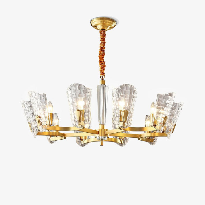 Radiant Lustre de Luxe en Laiton