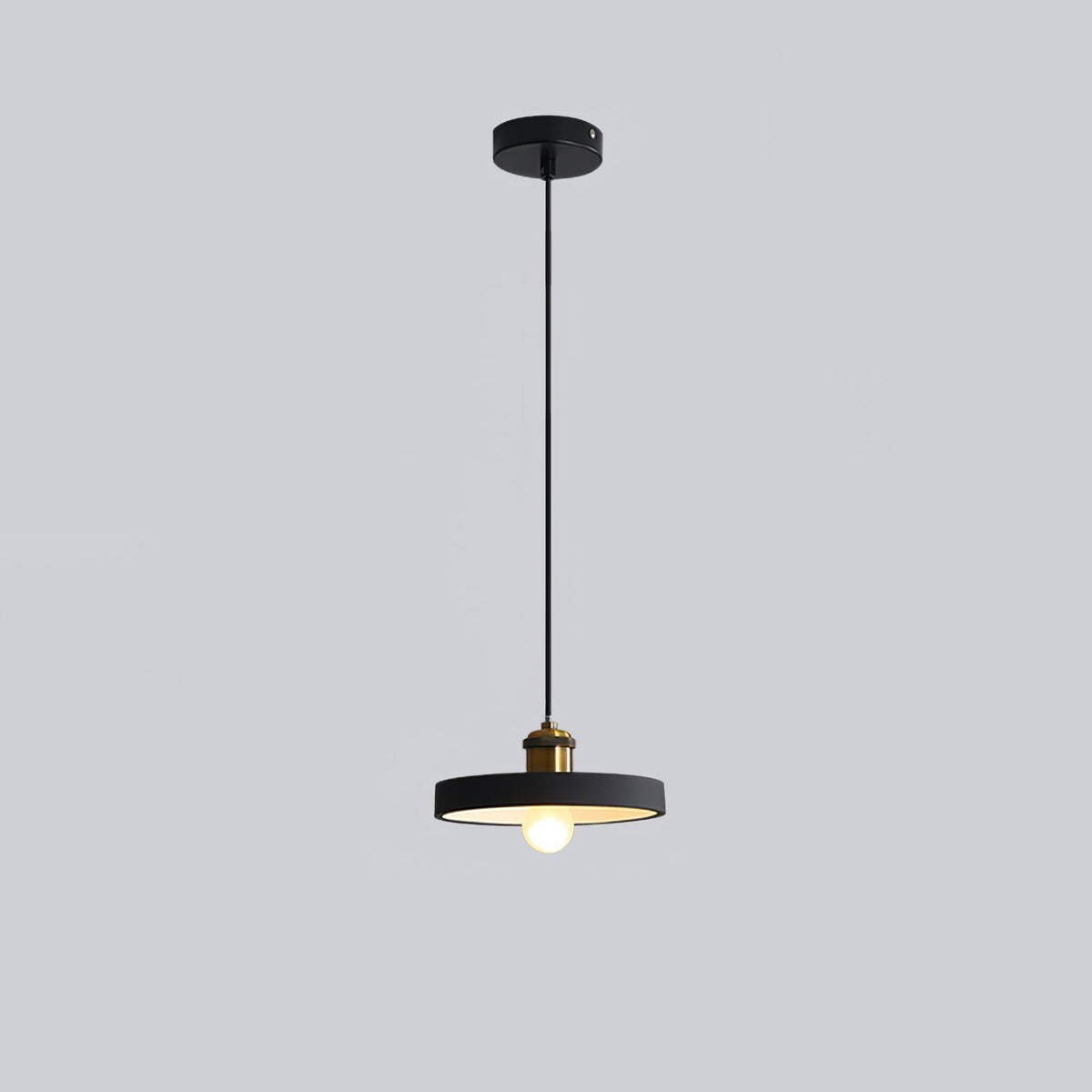 Trio Lampe Suspendue Industrielle en Résine
