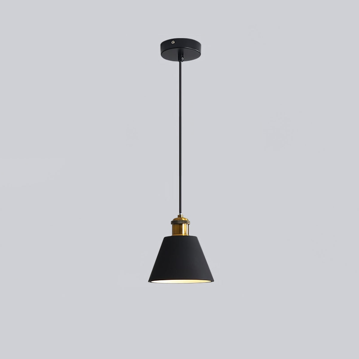 Trio Lampe Suspendue Industrielle en Résine