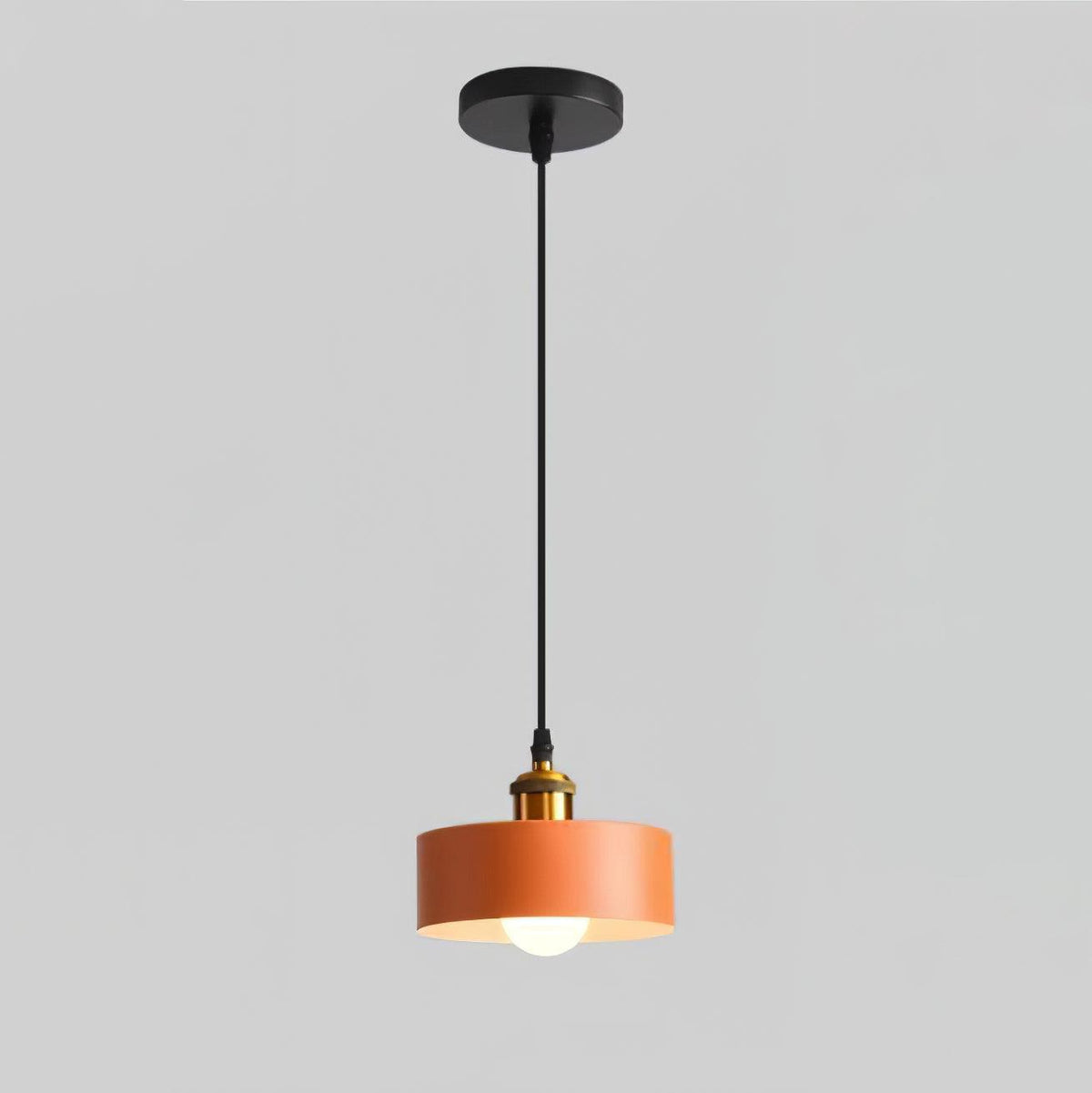 Trio Lampe Suspendue Industrielle en Résine