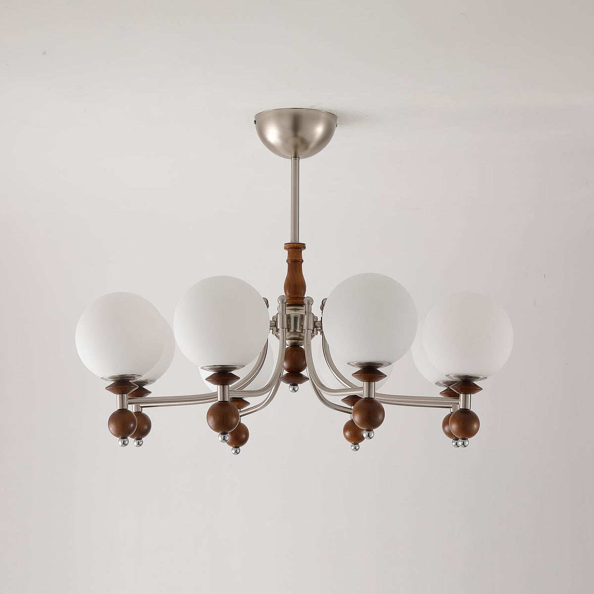 Retro Ellan Lustre Globe en Verre Poli