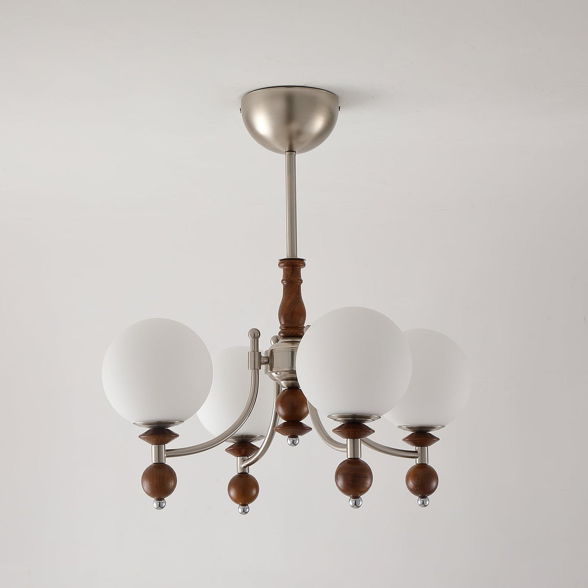 Retro Ellan Lustre Globe en Verre Poli