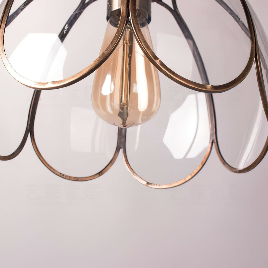 Eraeora Suspension Rétro Vintage Métal Verre