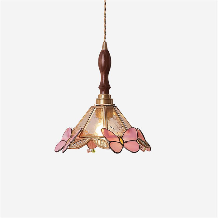 Tiffany Suspension Papillon Rétro