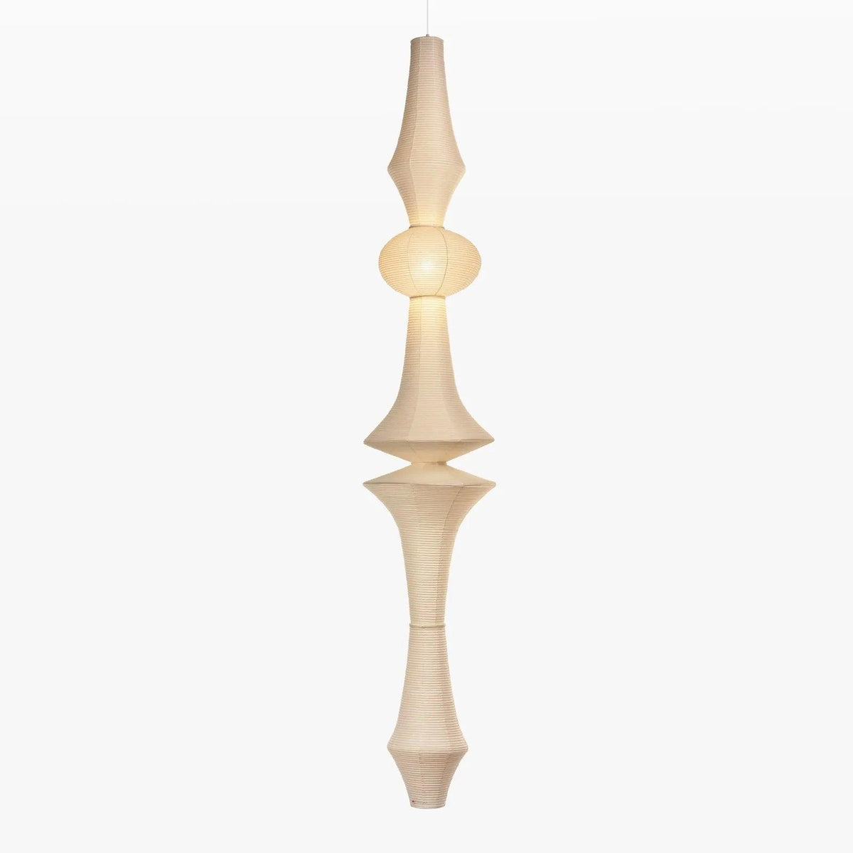 Faye Suspension Sculpturale Verticale en Papier