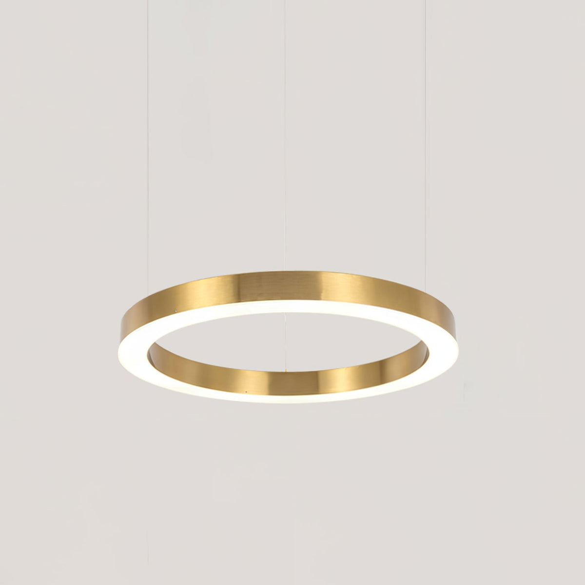 Lustra Suspension Dorée Moderne
