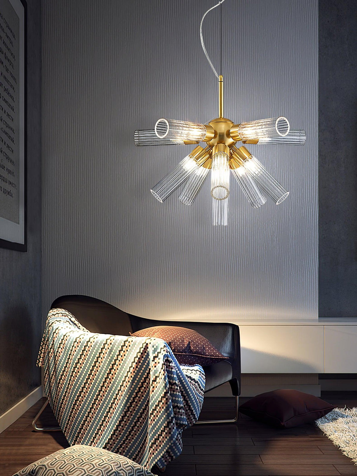 Ringold Lustre Sputnik Luxueux Postmoderne